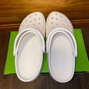 Crocs Classic Clog, White Unisex